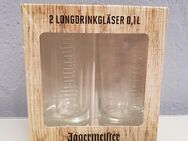 Jägermeister zwei neue Gläser 0,1 Liter Glas XXL Shots Longdrink original - Essen