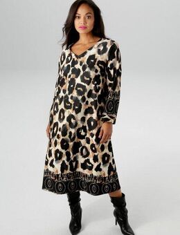 Aniston PLUS Jerseykleid in ausdrucksvoller Animalprint - NEUE KOLLEKTION