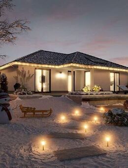 Winkelbungalow 108 massiv gebaut, Preis inkl. Grundstück - Trittenheim