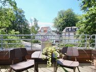 FREI - Penthouse Maisonette im maritimen Schiffsbug - Stil und fantastischen Dachgarten - Hamburg