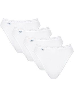 sloggi Tai-Slip Basic+ Tai 4P (4er Pack) perfekt Passform, elastisches Baumwollgewebe