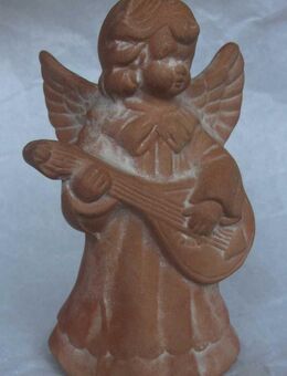 Engel-Figur mit Saiteninstrument (9,5 cm) - Münster