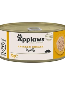 Sparpaket Applaws in Jelly 24 x 70 g - Huhn