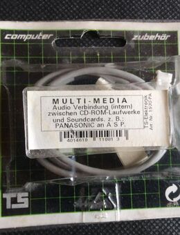 MULTI-MEDIA  Audio Verbindung (intern) zwichen CD-ROM -Laufwerke und Soundcarts - Gladbeck