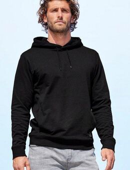 John Devin Hoodie Langarm, Sweatshirt mit Rundhals und Kapuze, Baumwollmischung