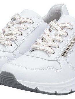 Rieker Sneaker mit seitlichem Reißverschluss, Freizeitschuh, Halbschuh, Schnürschuh
