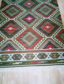 Kelim - Läufer. Hand geknüpft in 41238