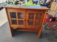 Schrank, Holzbuffet, Vitrine, Sideboard H100xL103xT36cm - Owingen