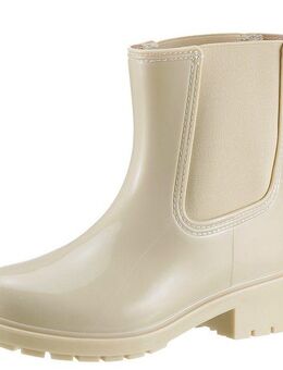 Tommy Hilfiger FLAG RAINBOOT Chelseaboots, Gummistiefel, Blockabsatz, Schlupfschuh mit Anziehlasche