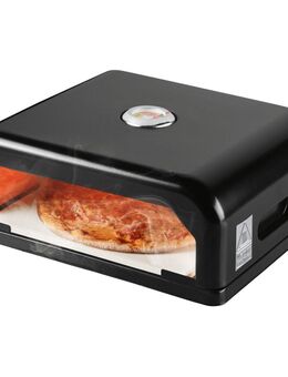 Pizzaofen-Grillaufsatz, emailliert, mit Thermostat - Ingolstadt