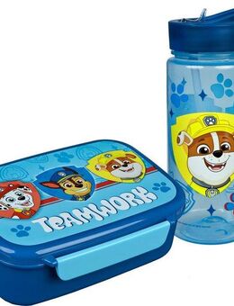 Scooli Lunchbox Brotzeitdose & Trinkflasche, PAW Patrol, Kunststoff, (Set, 2-tlg), mit Trinkflasche