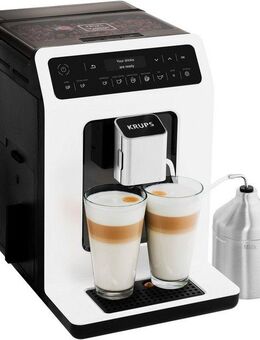 Krups Kaffeevollautomat EA8911 Evidence, inkl. Milchbehälter, intuitiver OLED-Display, extra-großer Wassertank