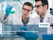 Produktmanager (m/w/d) Medizintechnik Diabetes D-A-CH - Liederbach (Taunus)