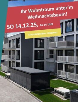 2-ZIMMER ETW IM 1. OG MIT BALKON - "WOHNEN IM PARK" IN LANGENAU - D07 - Langenau