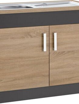 KOCHSTATION Spülenschrank KS-Gera Breite 100 cm
