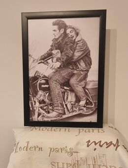 James Dean Poster Druck Gerahmt 47 X 33cm - Wedel