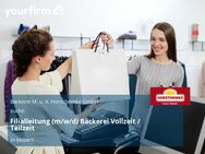 Filialleitung (m/w/d) Bäckerei Vollzeit / Teilzeit - Velbert