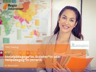 Sozialpädagoge*in, Erzieher*in oder Heilpädagog*in (m/w/d) - München