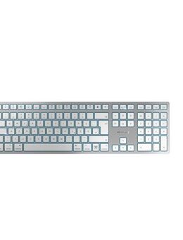 Cherry KW 9100 SLIM FOR MAC Wireless-Tastatur (kabellos, wiederaufladbar)