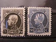 Belgien Albert I.,50c+1Fr,1921-22,Mi:BE 165-66,  Lot 433