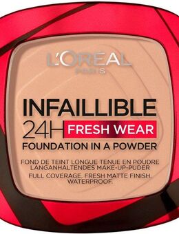 L'ORÉAL PARIS Puder Infaillible 24H Fresh Wear, mit langanhaltender Formel