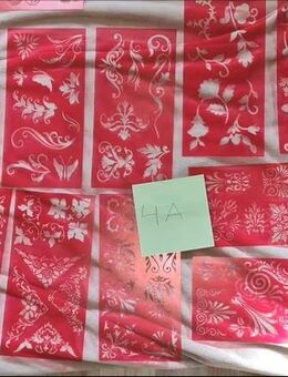 Konvolut Ausstanz Bögen,Bastelkarton-Papier,Schablonen,Kinder-Bastel Folie - Saarbrücken