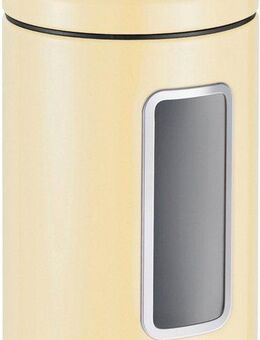 WESCO Vorratsdose Classic Line, Stahlblech, (1-tlg), Deckel mit Kunststoffring / Sichtfenster aus Acryl, 2 L