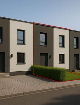 Wohnen mit Zukunft: Erstbezug im energieeffizienten KfW-40+ Reihenhaus - Magdeburg