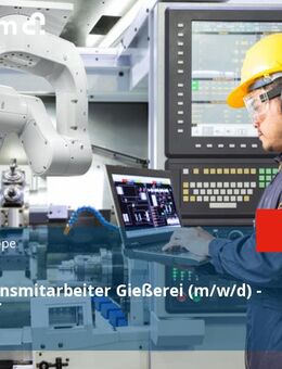 Produktionsmitarbeiter Gießerei (m/w/d) - Schmelzer - Vöhringen (Bayern)