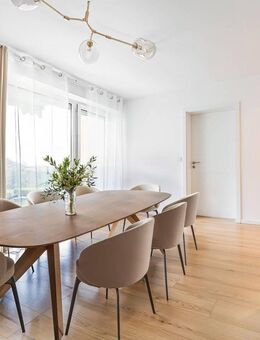 Zeitgemäß leben, ruhig wohnen - formschöne 3-Zimmer-Wohnung mit Balkon & Blick ins Grüne - Altdorf (Bayern)