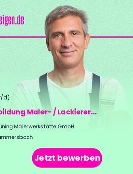 Ausbildung Maler- / Lackierer (m/w/d) - Gummersbach
