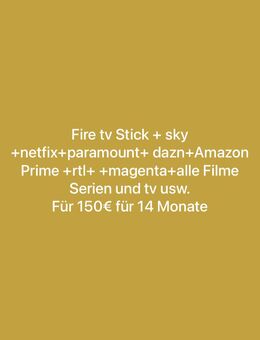 Fire tv Stick mit allem - Berlin
