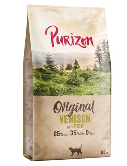 Purizon Original Hirsch mit Fisch - getreidefrei - 6,5 kg NEU