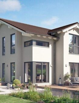 Exclusiv für Schwabenhaus-Baufamilen: moderner Neubau in naturnaher Lage - Burghaun