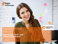 Referent:in Tarif- und Erlösmanagement - Lübeck