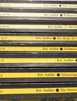 Eric Ambler Diogenes Thriller 8 Taschenbücher zus. 8,- Vintage - Flensburg