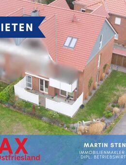 Woh(l)nfühlen - Komfortable Erdgeschosswohnung mit Garten im Zentrum von Marienhafe - Marienhafe