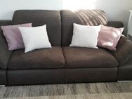 Couch, 3--Sitzer, Farbe mocca, zu verschenken - Homberg (Efze) Zentrum