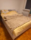 Bett 140x200cm + Latenrost + Matratze （Gesamtwarenwert über 900€） in 70569