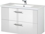 welltime Waschtisch Trento, verschiedene Ausführungen und Farben, Breite 80 cm, Tiefe 36 cm, SlimLine, Waschplatz