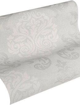 A.S. Création Vliestapete Memory, leicht strukturiert, Barock, gemustert, ornamental, Tapete Barock Tapeten Wohnzimmer Schlafzimmer Küche Flur Design Optik