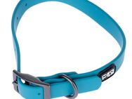 TIAKI Wasserabweisendes PVC-Halsband, blau - Größe L: 34-56 cm Halsumfang