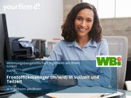 Frontofficemanager (m/w/d) in Vollzeit und Teilzeit - Ingelheim (Rhein)