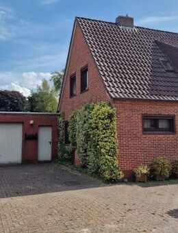 Schöne Doppelhaushälfte auf großem Grundstück in ruhiger, zentrumsnaher Lage von Aurich - Aurich