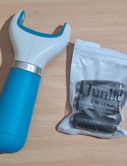 Scholl elektr. hornhautentferner + 3 St. Ersatzrollen - Petersberg (Hessen)