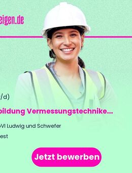 Ausbildung Vermessungstechniker/-in - Soest