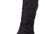 Rieker Winterstiefel, Langschaftstiefel, Blockabsatz, mit Stretch
