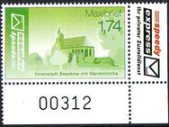 speedy-express: MiNr. 5, 22.09.2004, "Baudenkmäler", Wert zu 1,74 EUR, waagerechte Bogennummer, postfrisch - Brandenburg (Havel)