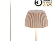 Briloner Leuchten LED Stehlampe Akku LED Stehleuchte, beige