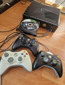XBOX 360 S - 250GB HDD - 3 Controller - 21 Spiele - Regensburg